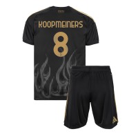 Stroje piłkarskie Juventus Teun Koopmeiners #8 Koszulka Trzeciej dla dzieci 2026-27 Krótki Rękaw (+ szorty)